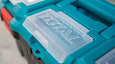 TOTAL Plastic Tool Box, 17" & 20", PP Material, High-Strength Handle, With Tray | Models: TPBX0171 | TPBX0201_img_4