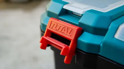 TOTAL Plastic Tool Box, 17" & 20", PP Material, High-Strength Handle, With Tray | Models: TPBX0171 | TPBX0201_img_6