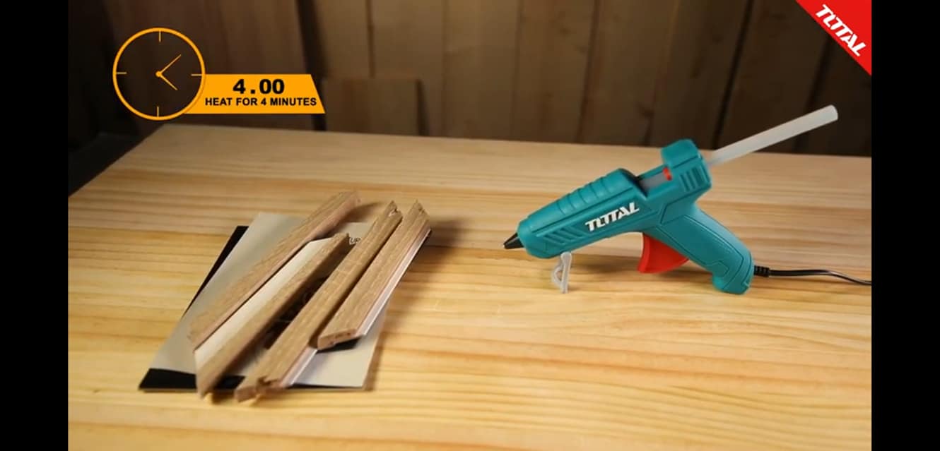 TOTAL TT101116 Glue Gun, 20W (max.100W), 11.2mm Glue Stick, Gluing Capacity 10-15g/min | FREE 2 Glue Sticks | Model: TT101116_img_4