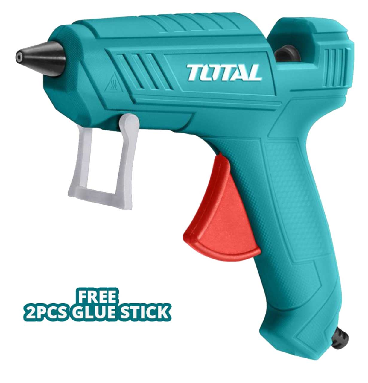 TOTAL TT101116 Glue Gun, 20W (max.100W), 11.2mm Glue Stick, Gluing Capacity 10-15g/min | FREE 2 Glue Sticks | Model: TT101116_img_0