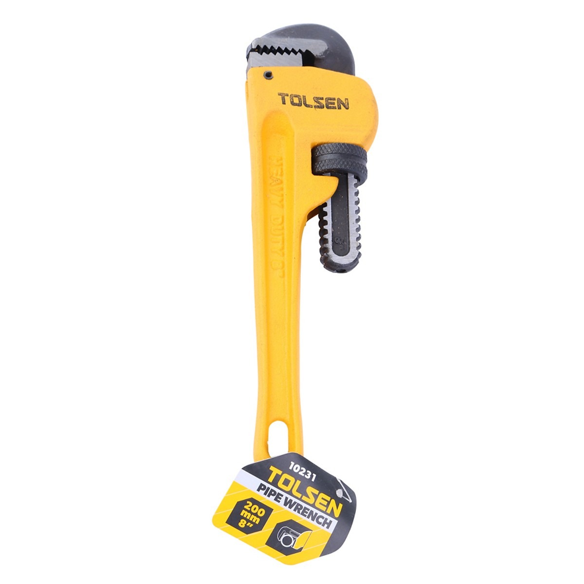 TOLSEN 10231 8" Pipe Wrench | 200mm | Heavy Duty | Model: 10231_img_1