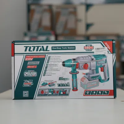 TOTAL TRHLI20268 Li-ion Rotary Hammer | 20V | Brushless Motor | SDS Plus | 2.0J Impact Energy | Tools Only | Model: TRHLI20268_img_5