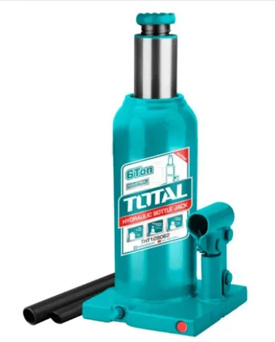 TOTAL THT109062 Hydraulic Bottle Jack | 6 Ton Capacity | Industrial | Lifting Range 210-410mm | Model: THT109062_img_4
