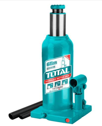 TOTAL THT109062 Hydraulic Bottle Jack | 6 Ton Capacity | Industrial | Lifting Range 210-410mm | Model: THT109062_img_4