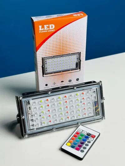 RGB LED Flood Light – Remote Controlled (50W, AC 220V)_img_0