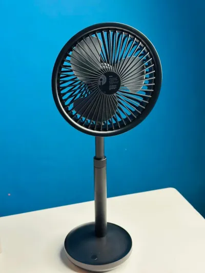 Xiaomi AISOLOVE F5 Rechargeable Fan 4000mah With Swing & Extendable_img_0
