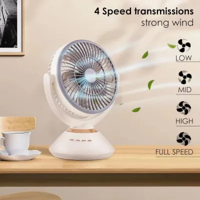 Joy Super JY-2570 Professional 6 Battery Rechargeable Portable Table Fan_img_2