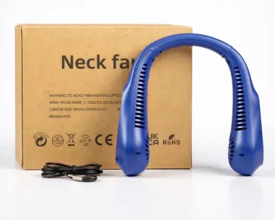 Portable Cooling Neck Fan Rechargeable_img_1
