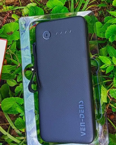 VEN-DENS POWERBANK 10000MAH WITH CABLE BLACK VD-PB058_img_1