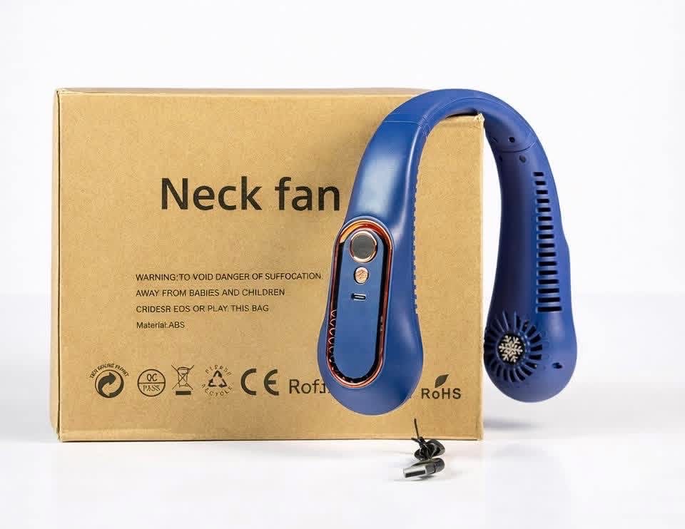 Portable Cooling Neck Fan Rechargeable