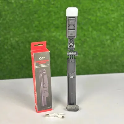 Q07 Bluetooth Selfie Stick Tripod with Light & Bluetooth Remote_img_1