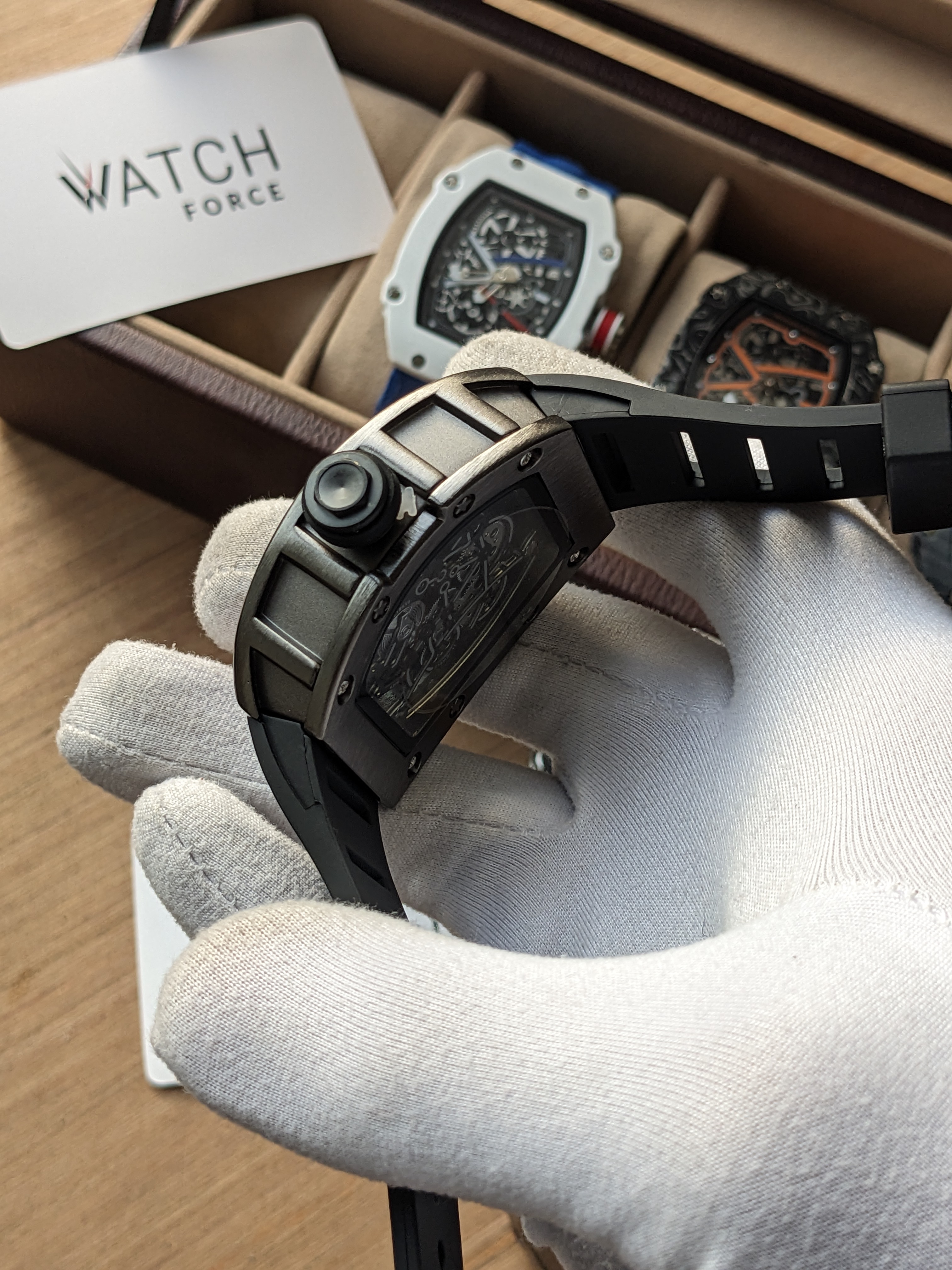 RM Black Dial Quartz Watch_img_3
