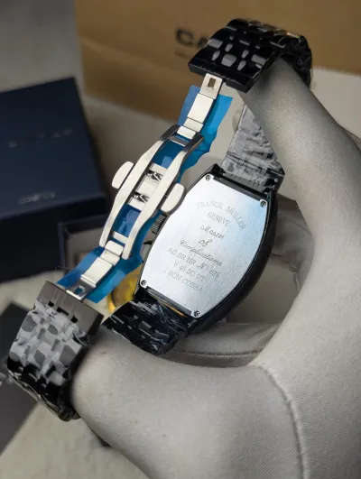 Frank Muller Chain Black Chronograph Watch_img_4