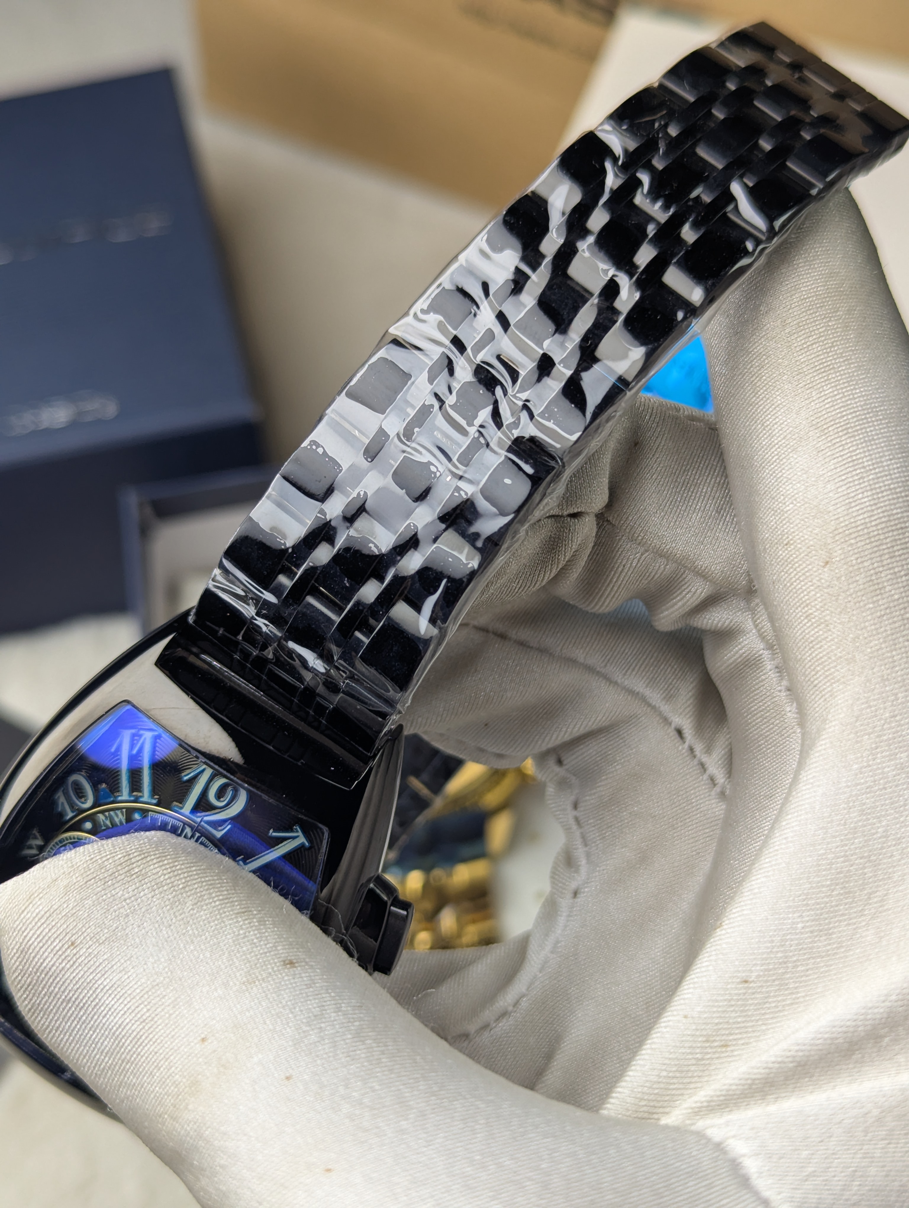 Frank Muller Chain Black Chronograph Watch thumbnail 6