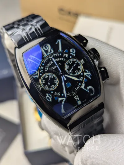 Frank Muller Chain Black Chronograph Watch_img_0
