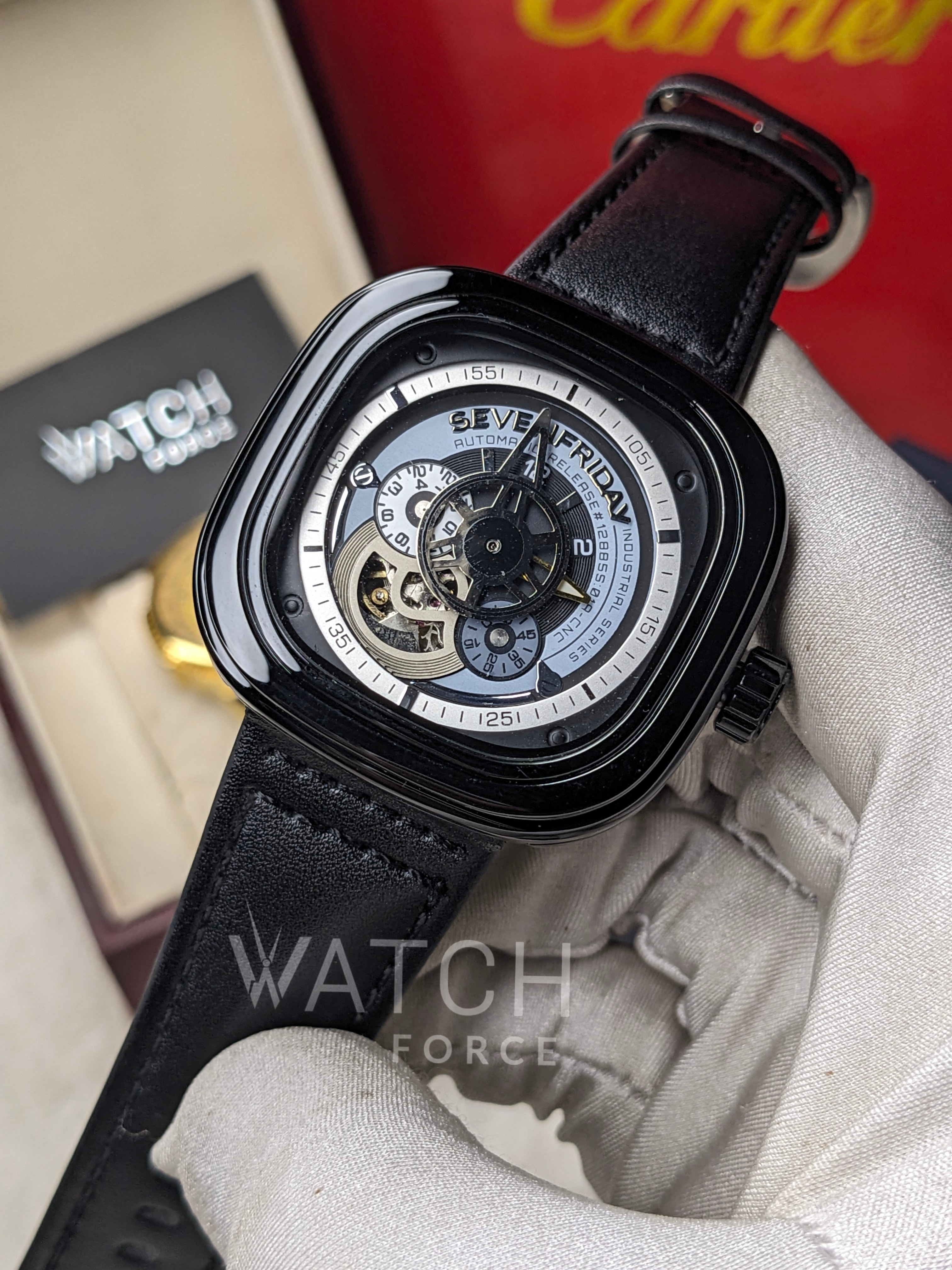 Seven Friday mechanical Watch Black Body