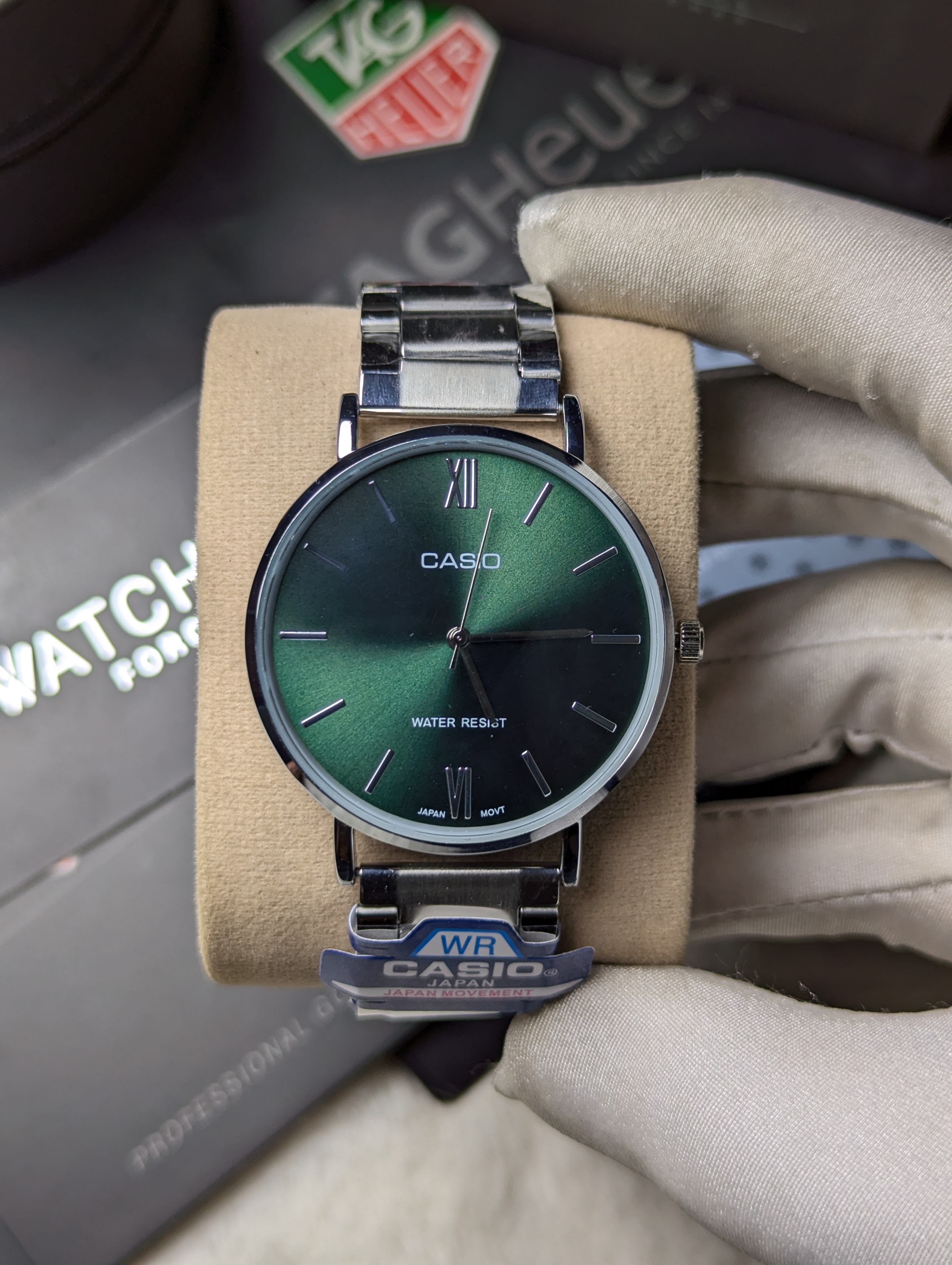 Casio Quartz Watch Green_img_1