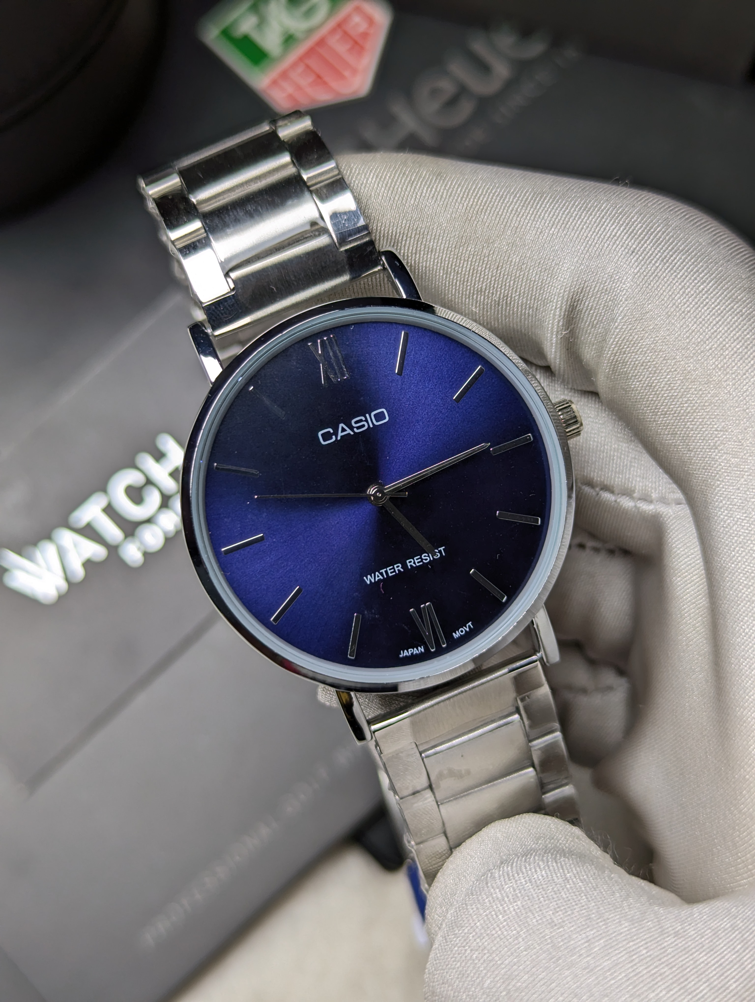 Casio Quartz Watch Blue