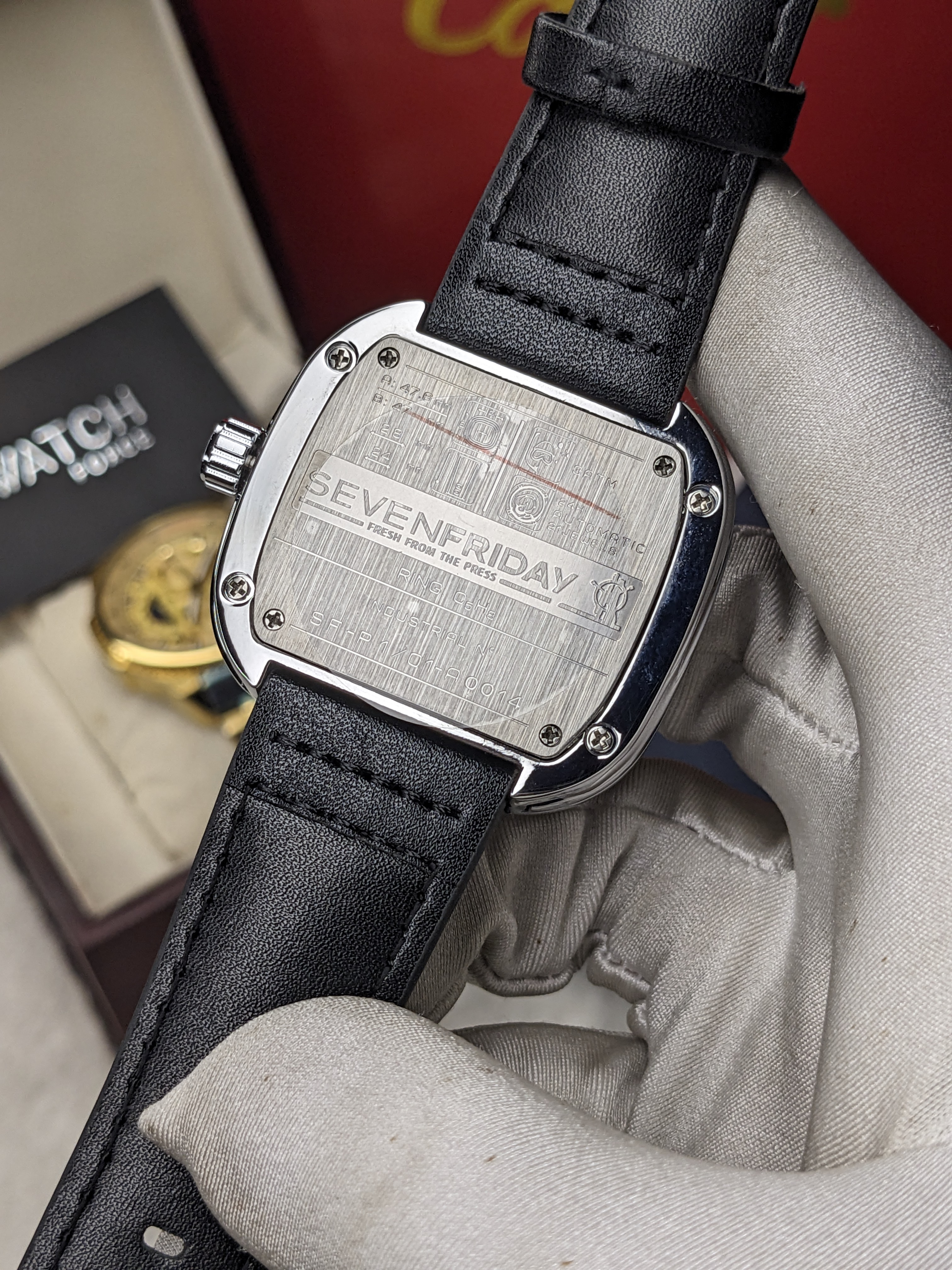 Seven Friday mechanical Watch Silver Body_img_3
