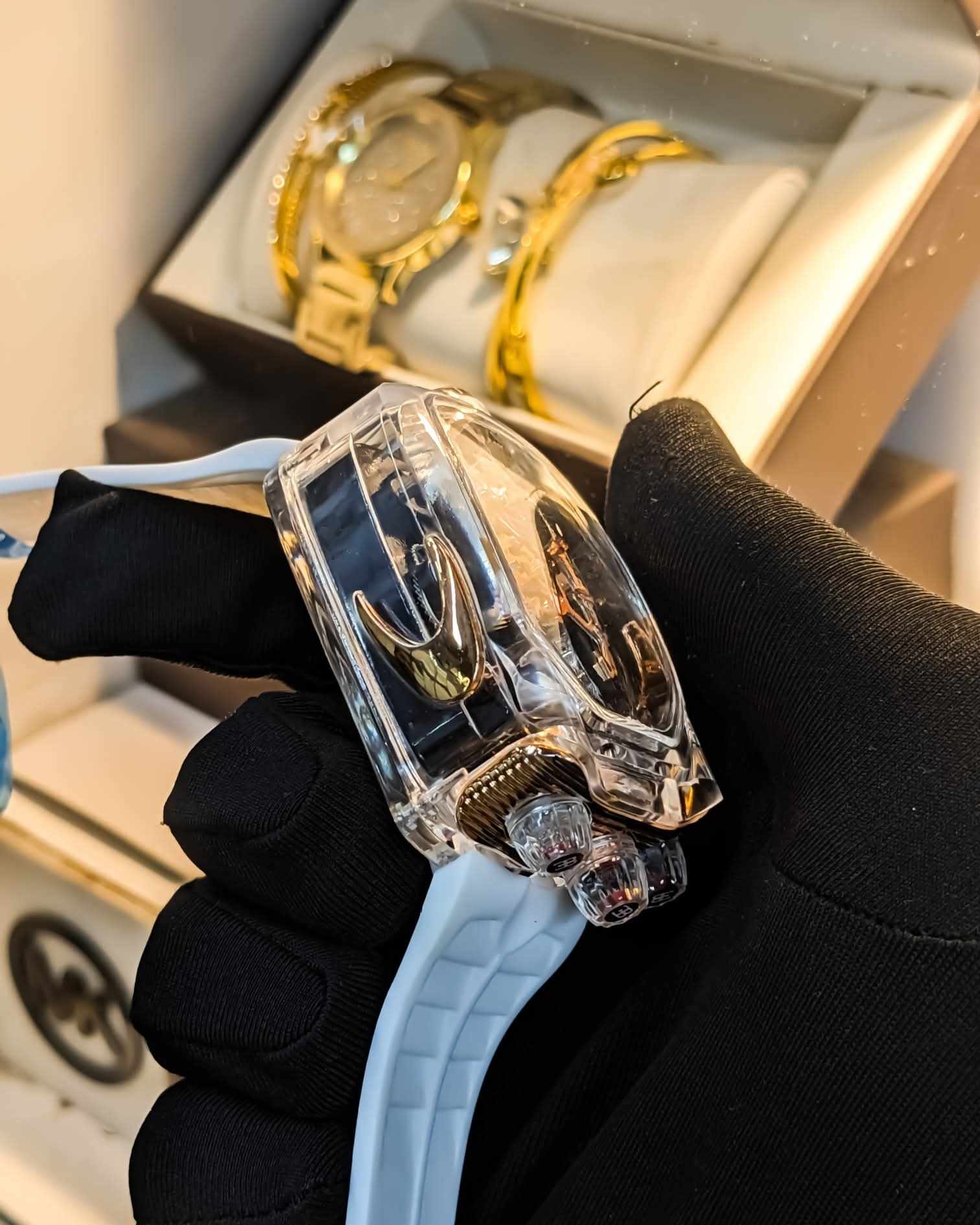 Jacob and Co Bugatti Chiron edition Transparent_img_2