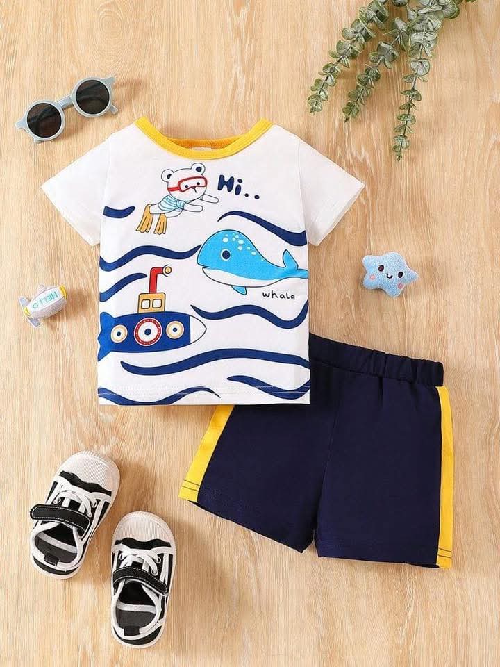 Half sleeve T-shirt and pant
