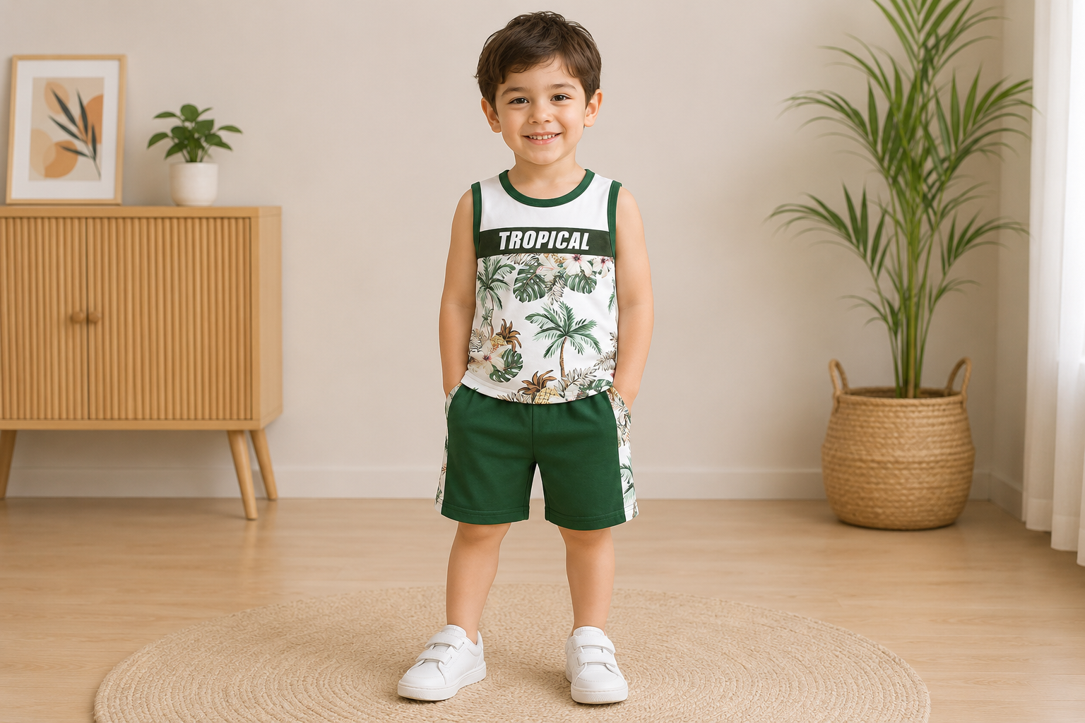 Meggie sleeve T-shirt and pant