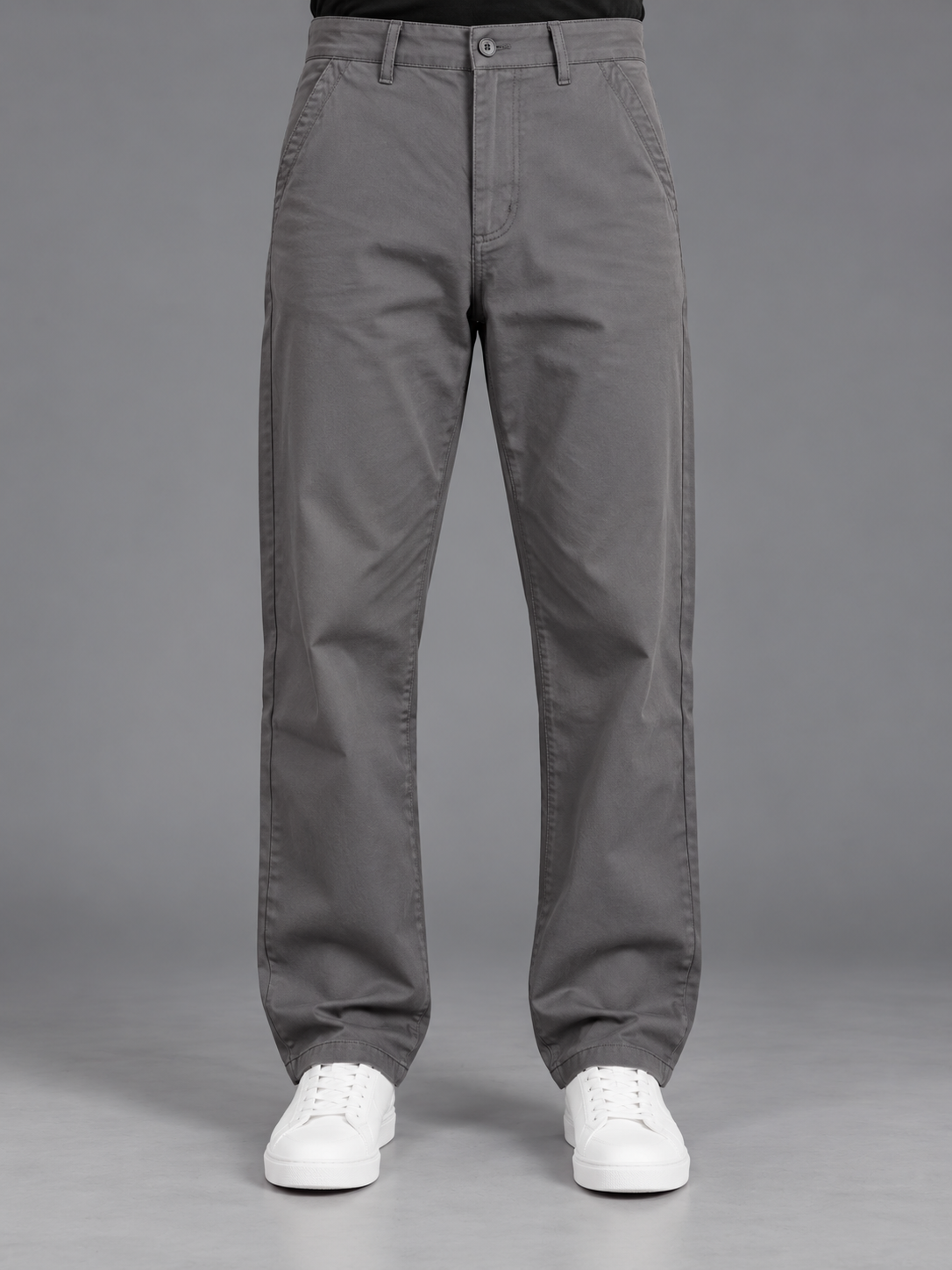 CP03 Premium Regular Straight Fit Chino (Ash)_img_0