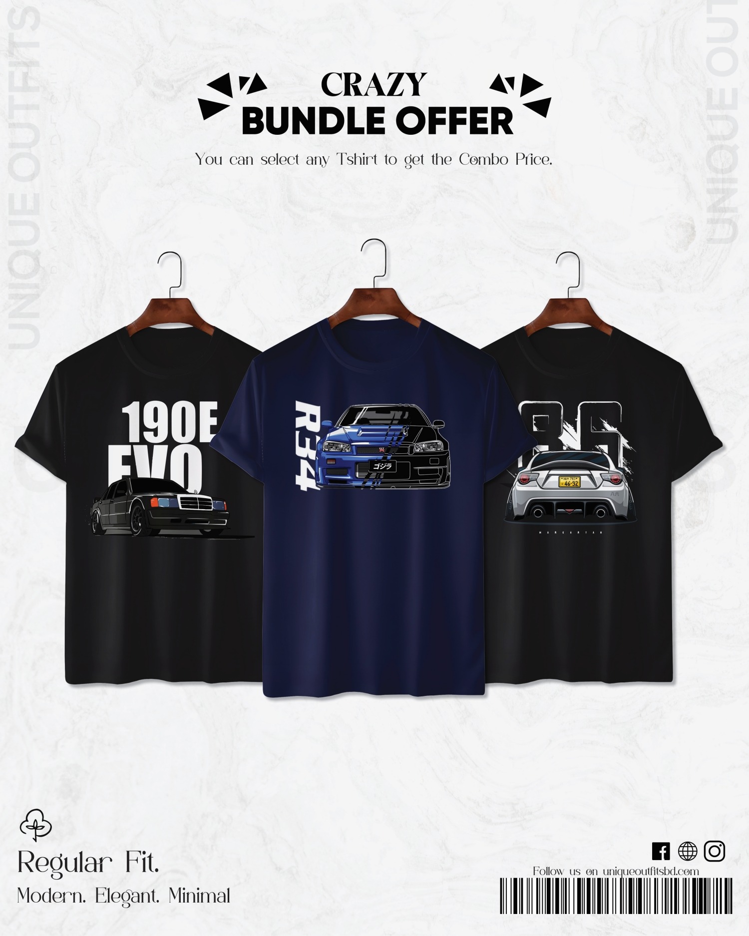 CR34 Premium Automobile T shirt