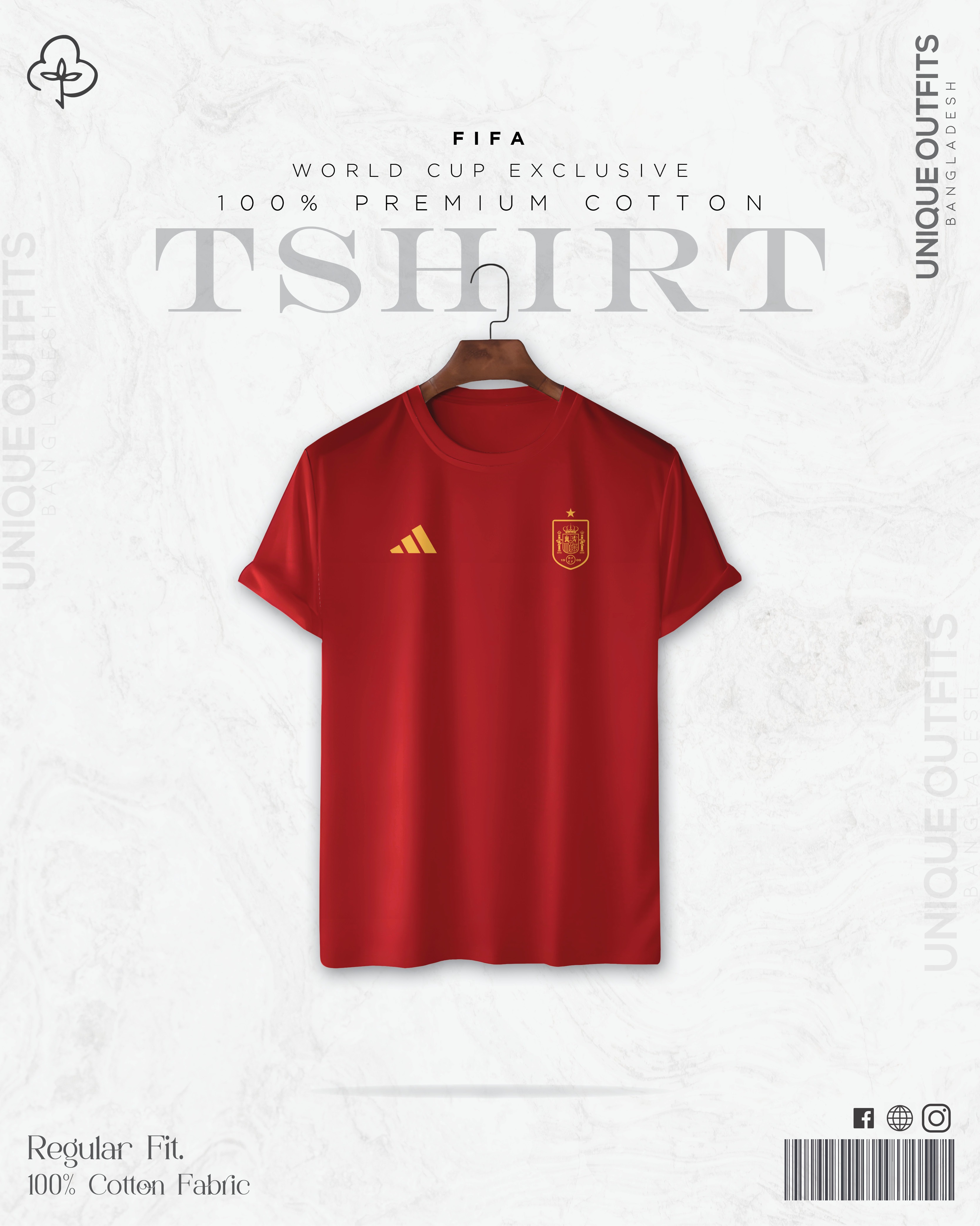 WC113 Premium Spain Tshirt_img_0