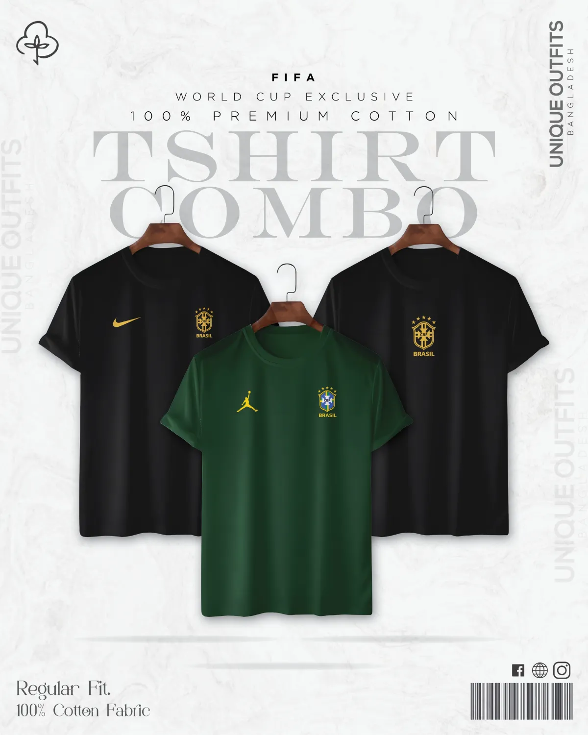 WC32 Premium Combo Worldcup Tshirt