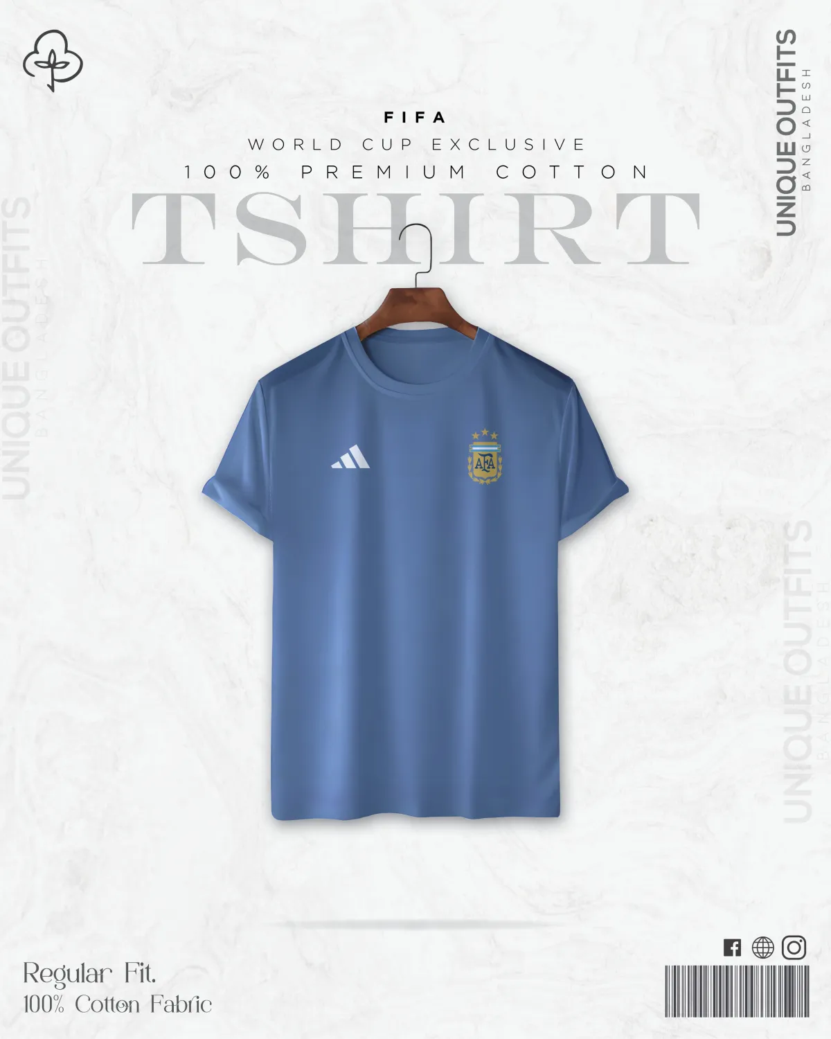 WC12 Premium Argentina Tshirt