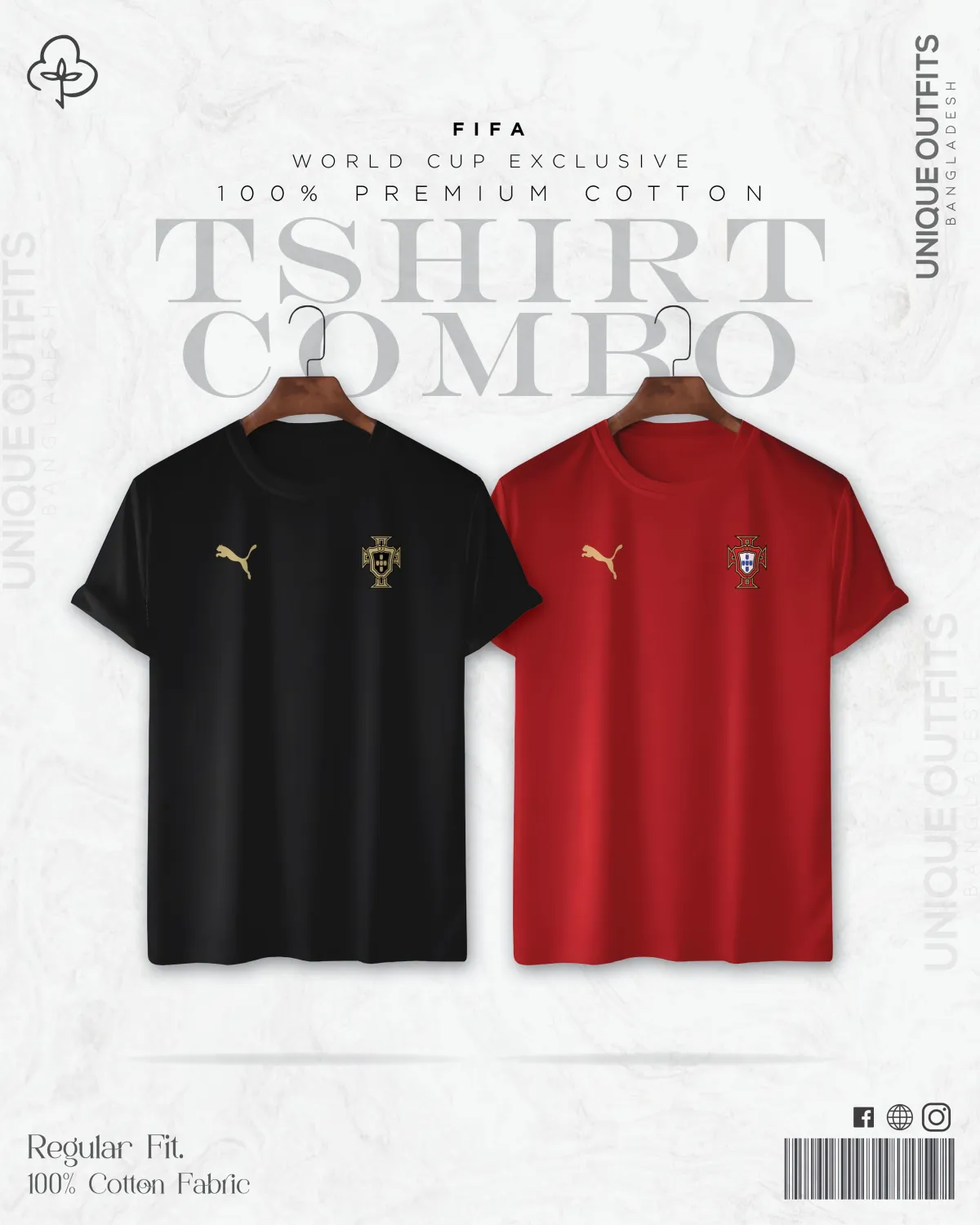 WC24 Premium Combo Worldcup Tshirt