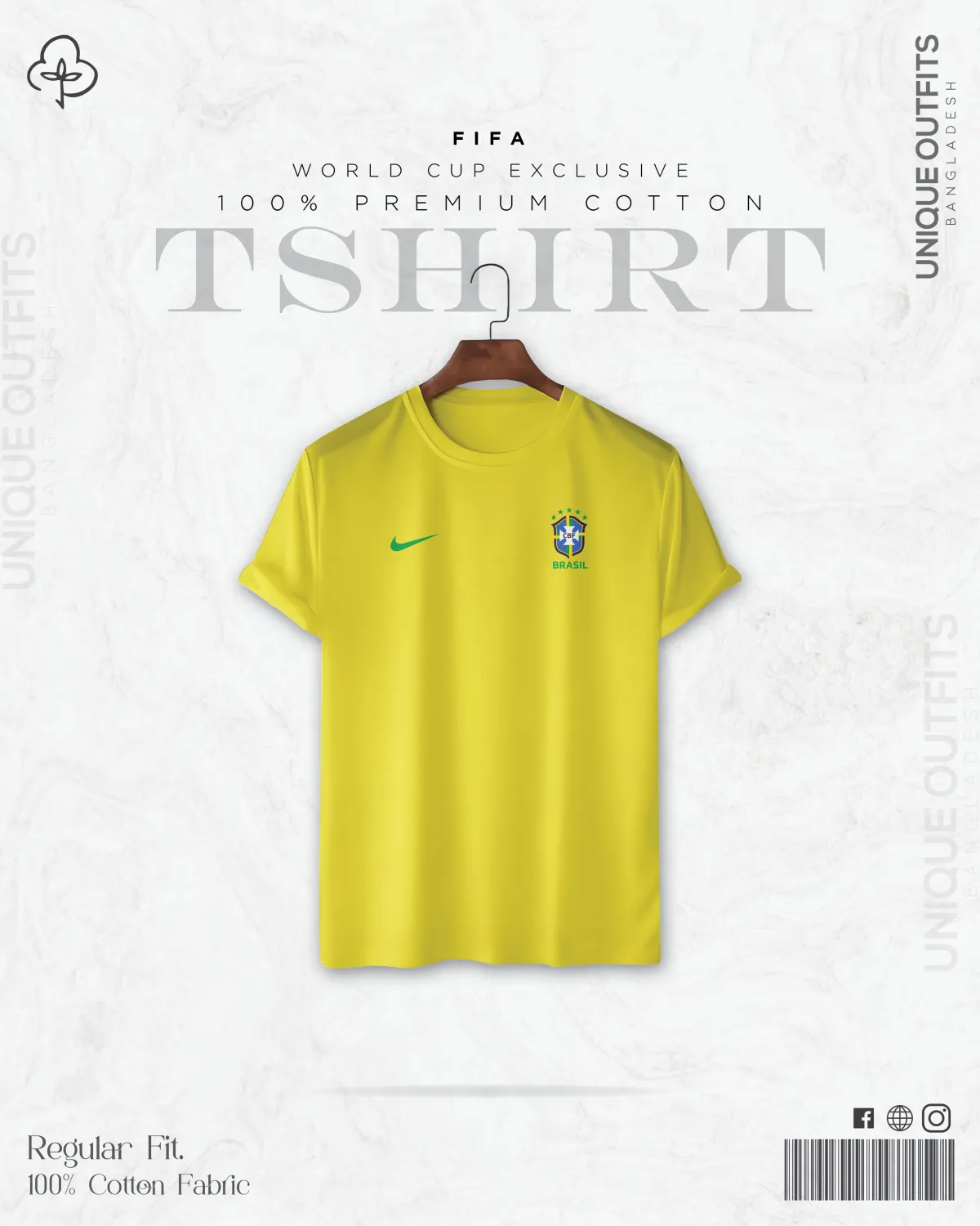 WC16 Premium Brasil Tshirt