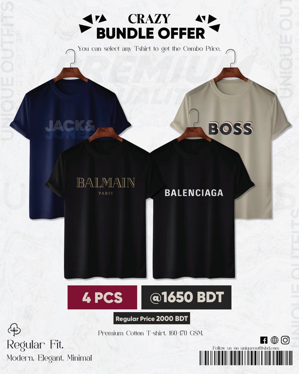 BR46 Luxury Brand Combo T-shirt_img_0