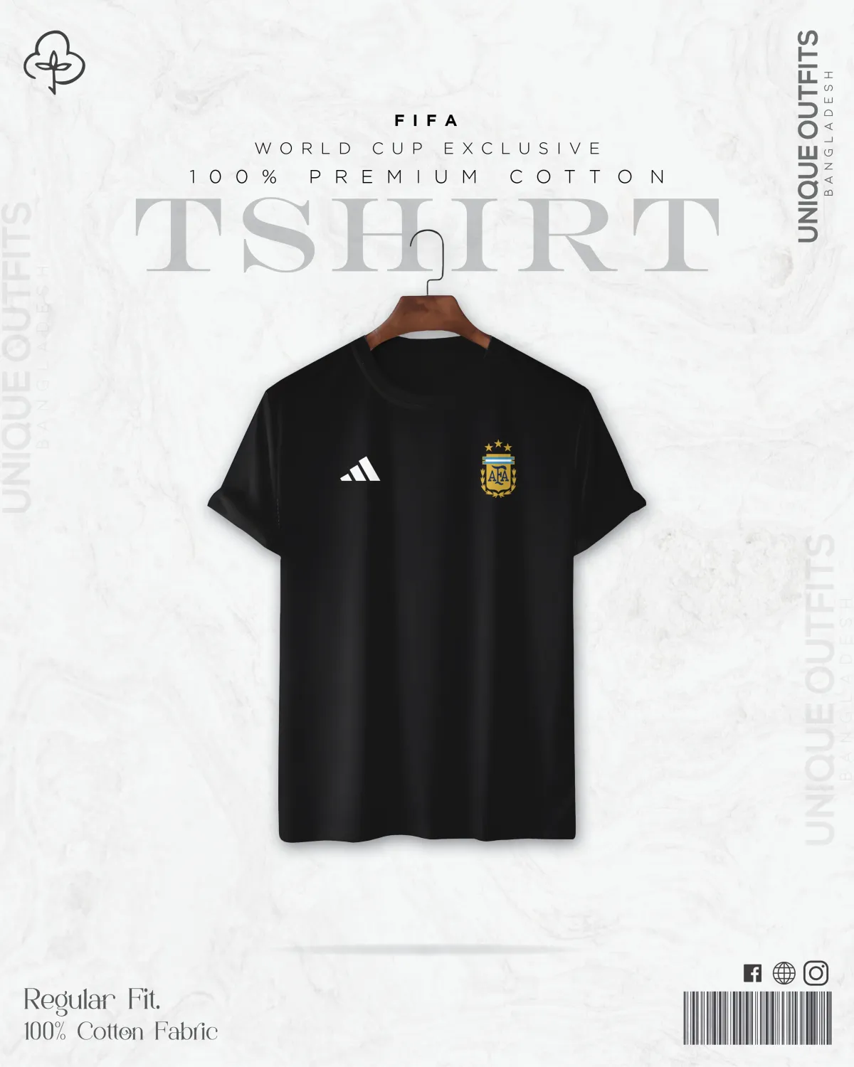 WC13 Premium Argentina Tshirt