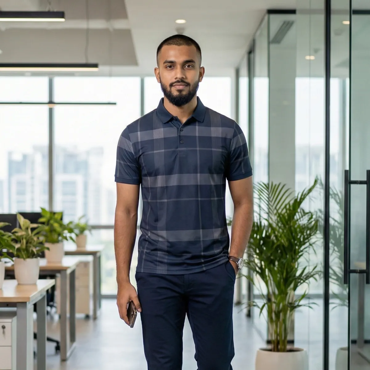 PL06 China P.P Sublimation Premium Polo T-Shirt