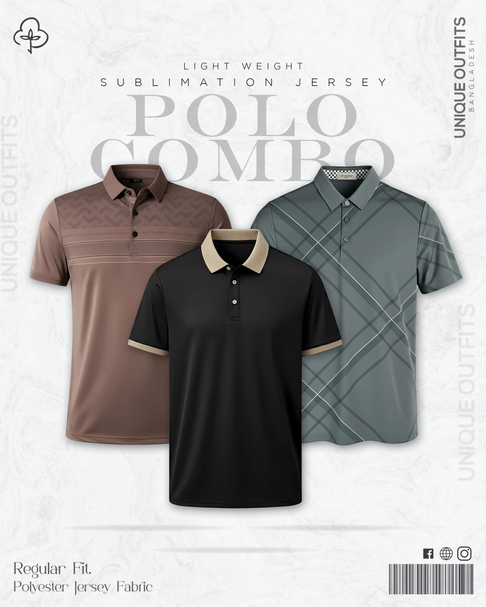 PL37 China P.P Sublimation Premium Polo T-Shirt_img_0