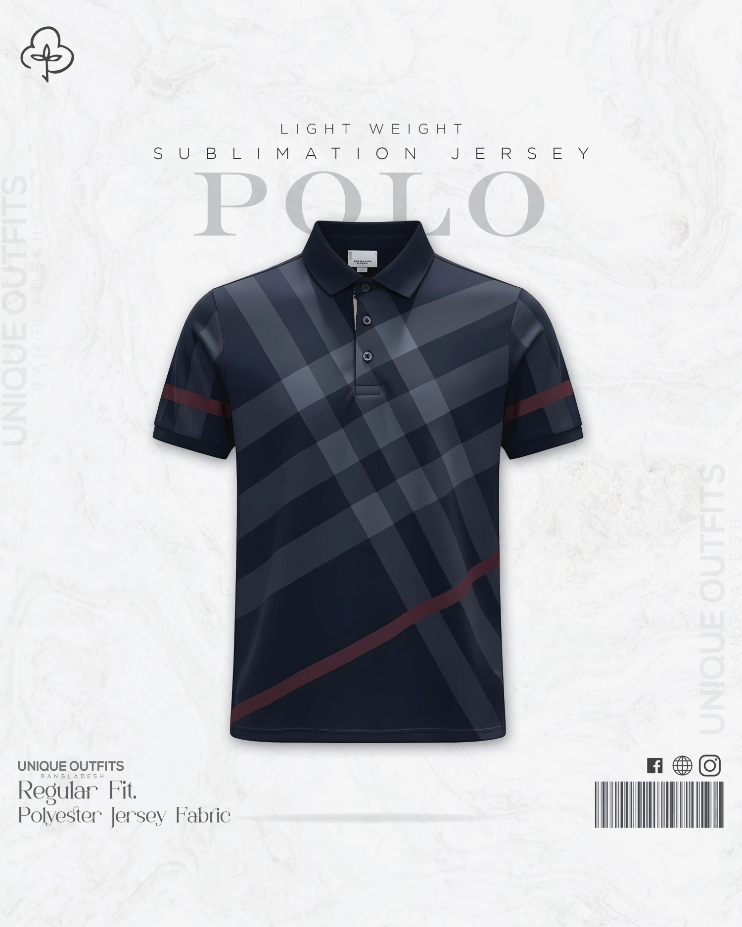 PL36 China P.P Sublimation Premium Polo T-Shirt_img_3