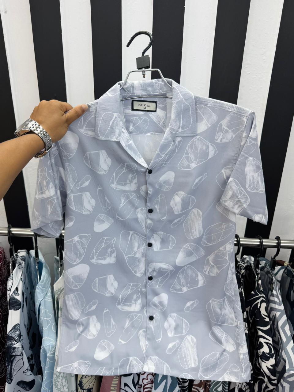 PSH1 Men's Premium China Printed Casual Shirt_img_1