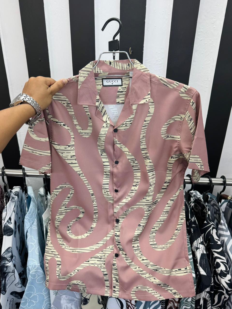 PSH13 Men's Premium China Printed Casual Shirt_img_1