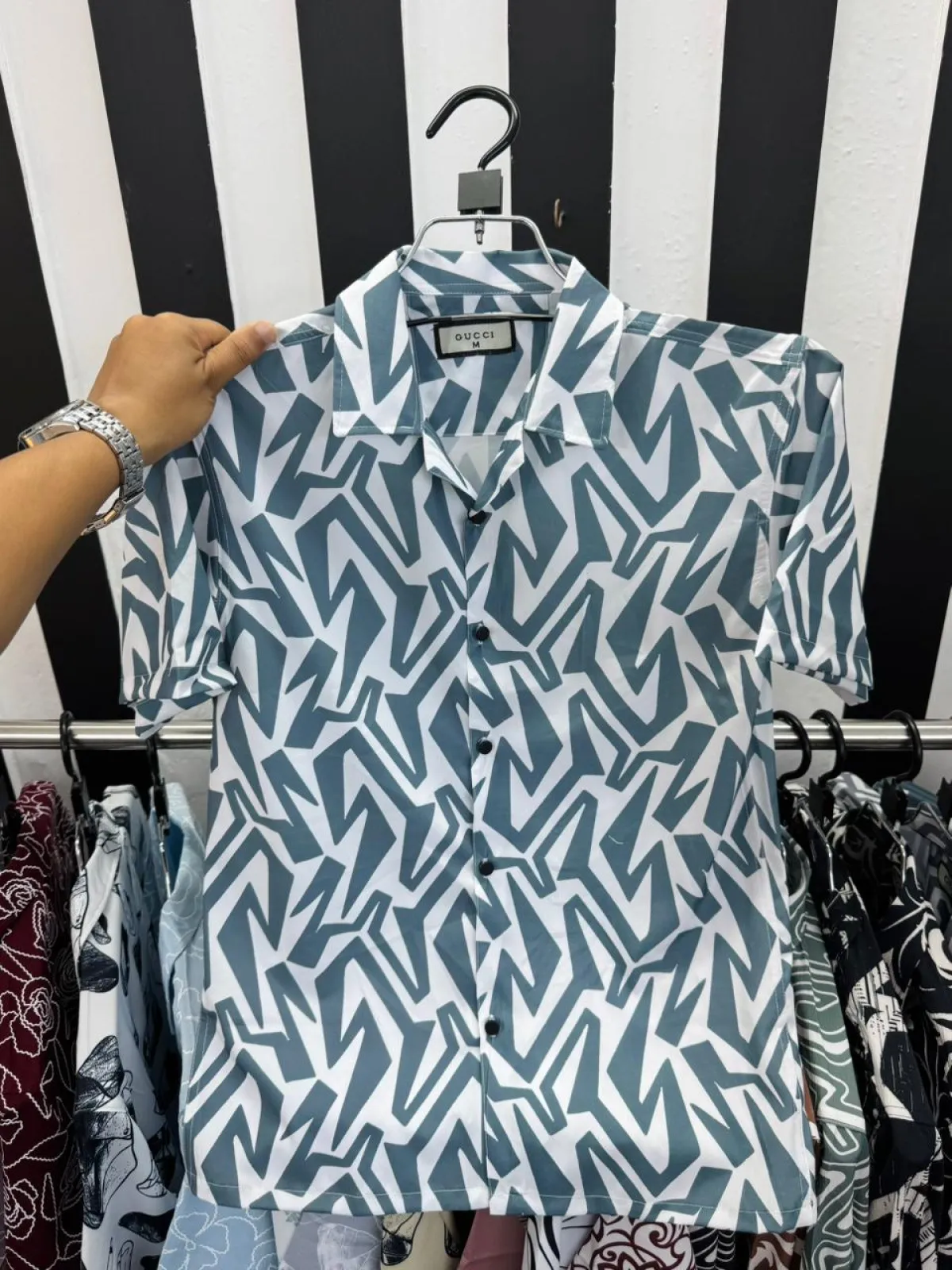 PSH17 Men's Premium China Printed Casual Shirt