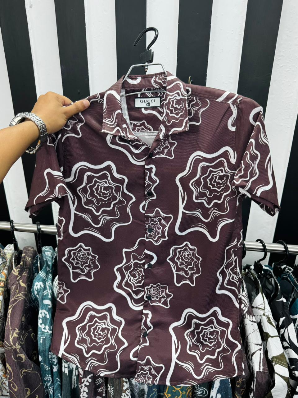 PSH4 Men's Premium China Printed Casual Shirt_img_1