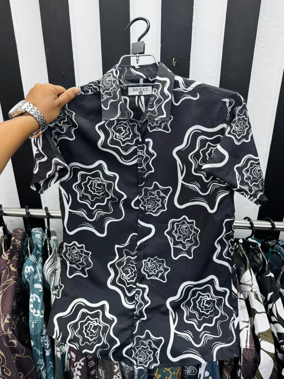 PSH5 Men's Premium China Printed Casual Shirt_img_1