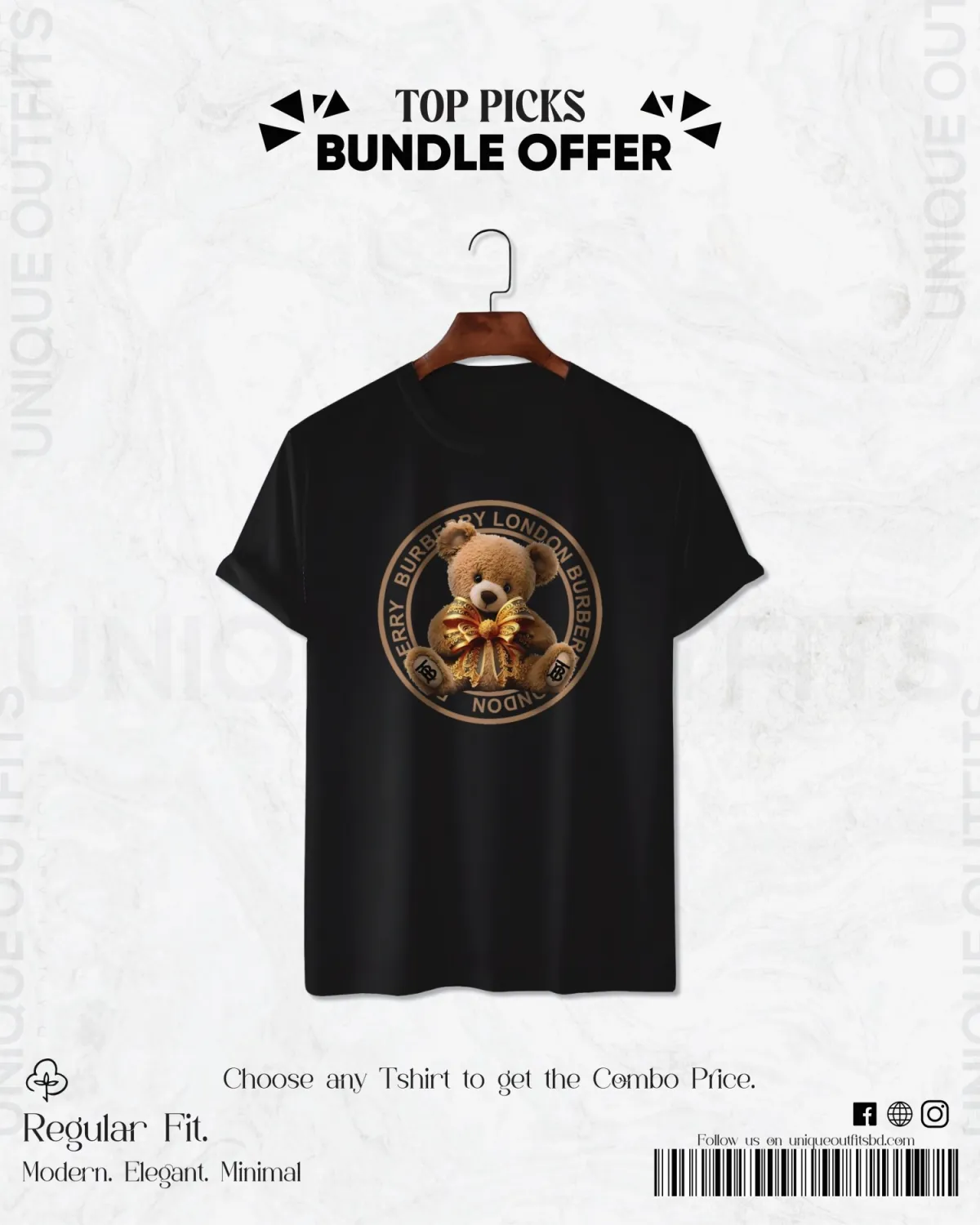 TP12 Handpicked Top Brand T-shirt Bundle