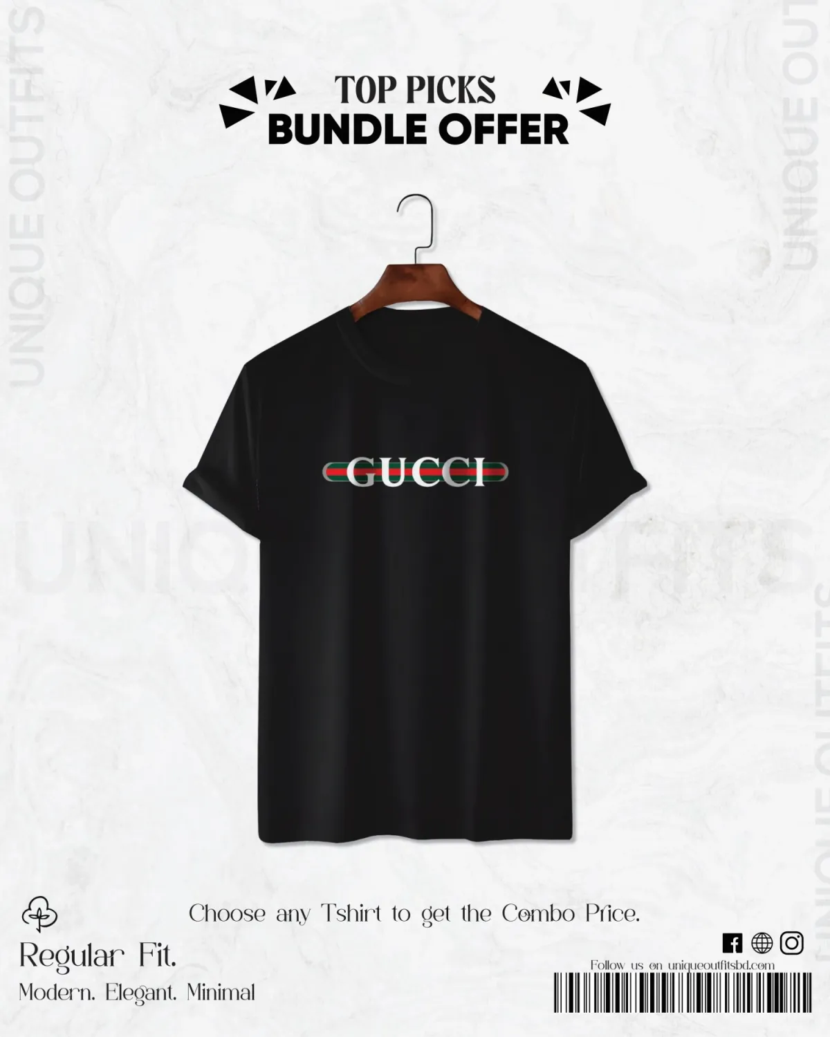 TP15 Handpicked Top Brand T-shirt Bundle
