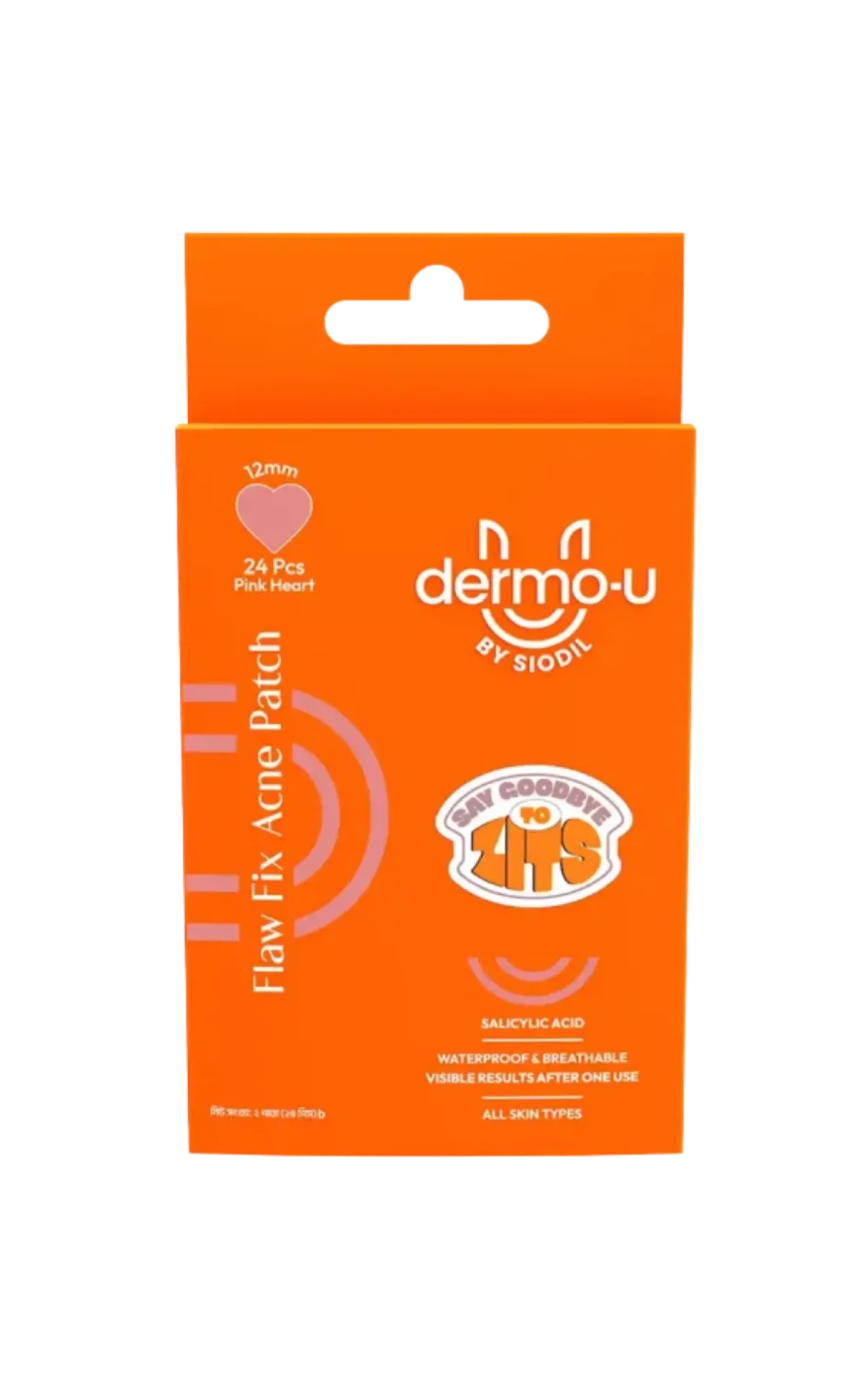 Dermo-U Anti-Acne Patch – Pink Heart - Image 1