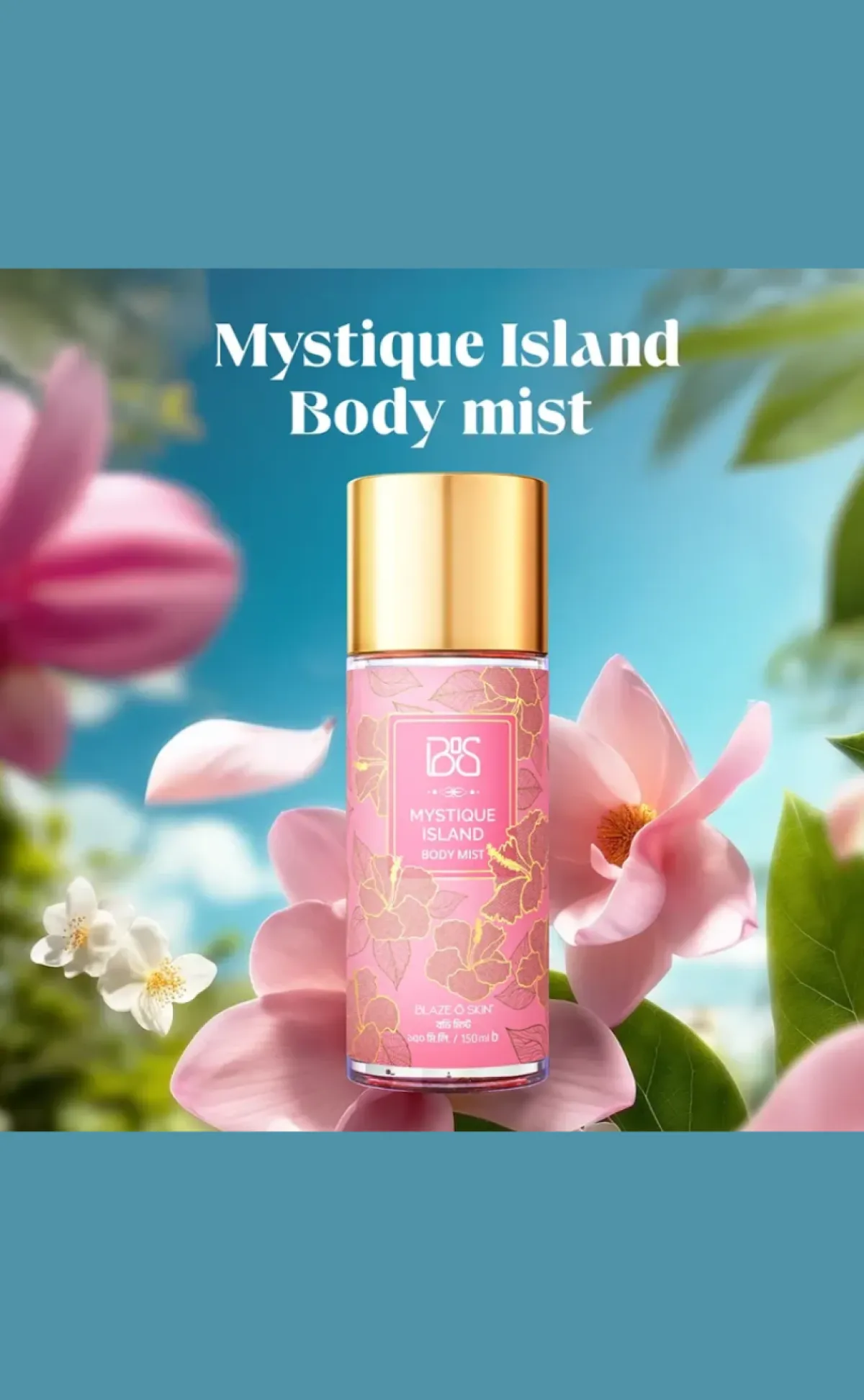 Blaze O' Skin BOS Mystique Island Body Mist 150 ml - Image 3