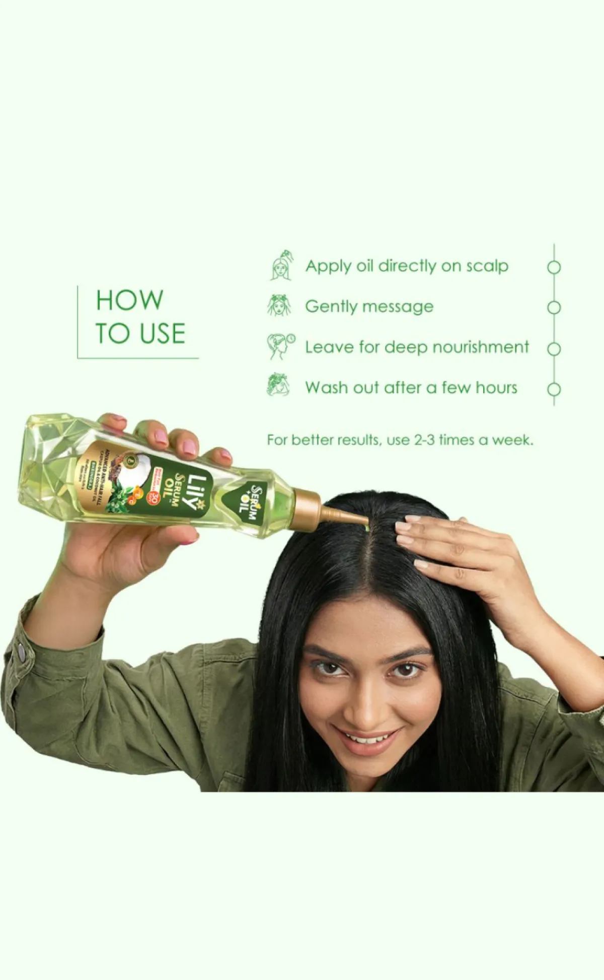 Lily Advanced Anti-Hair fall Serum Oil - Image 4
