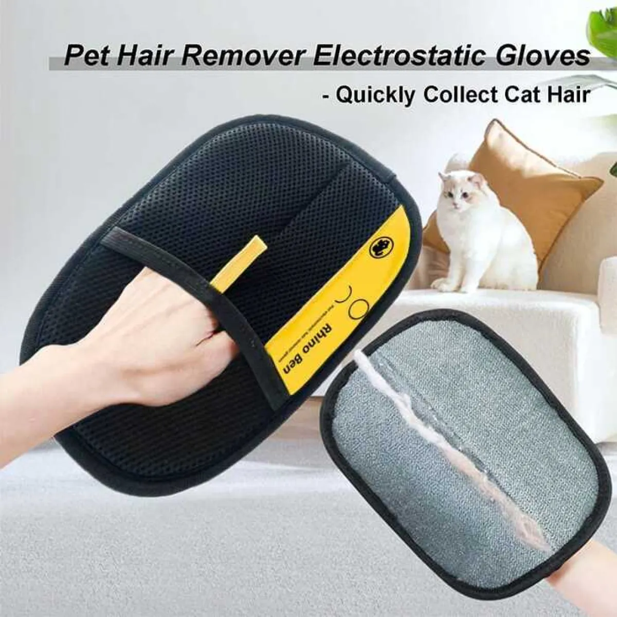 Hand cat Fur remover(M size)