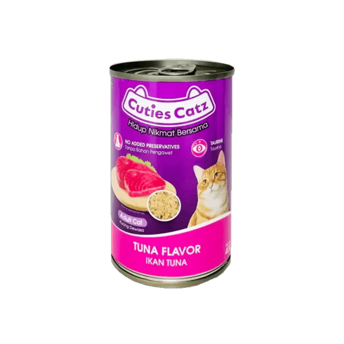 Cuties Catz Canned food(tuna)-400g